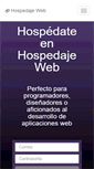 Mobile Screenshot of hospedajeweb.com